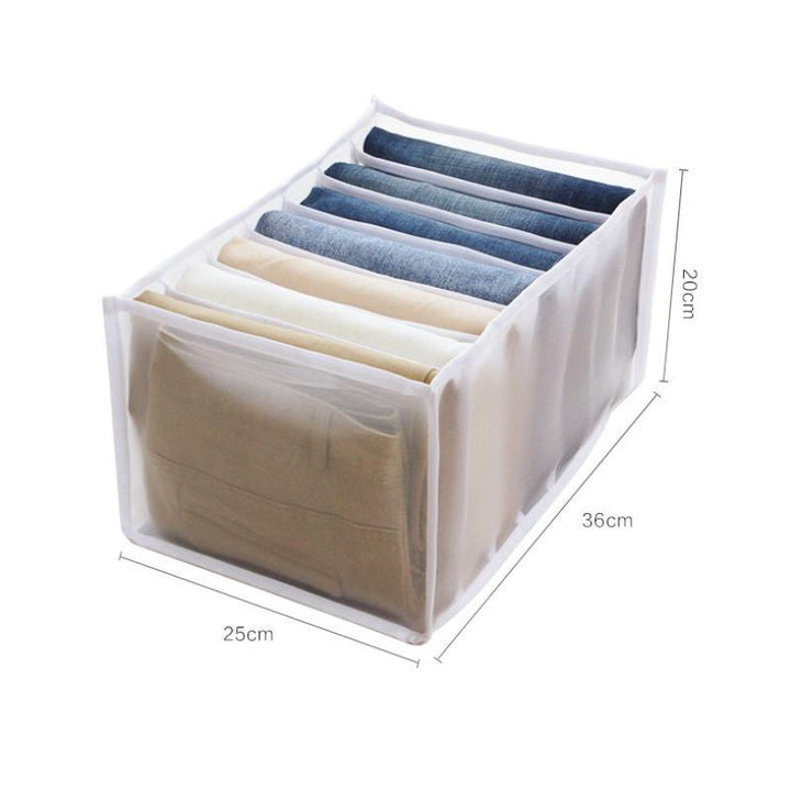 Kleding Opbergkast Organizer Set 4 stuks-Home Decor-Calora-Wit-25* 36* 20 cm-Bundelvoordeel - Set van 4-Calora