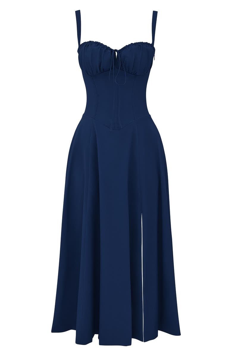 CALORA_ Korsett Jurk Elegante Vrouwelijke Silhouette