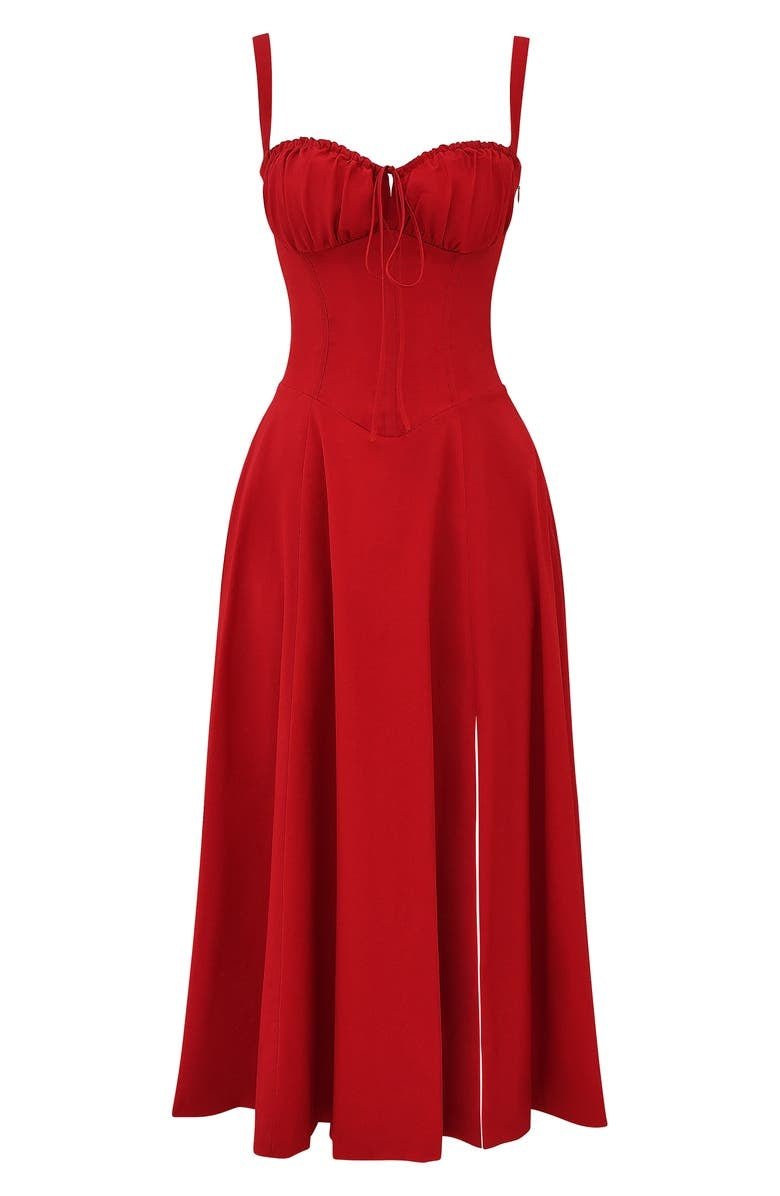 CALORA_ Korsett Jurk Elegante Vrouwelijke Silhouette