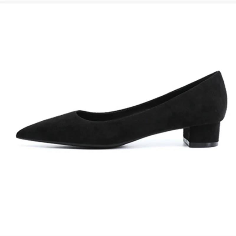 Lady Flock | Elegante lage hakken voor vrouwen-Hakken-Calora-Zwart-34-Calora