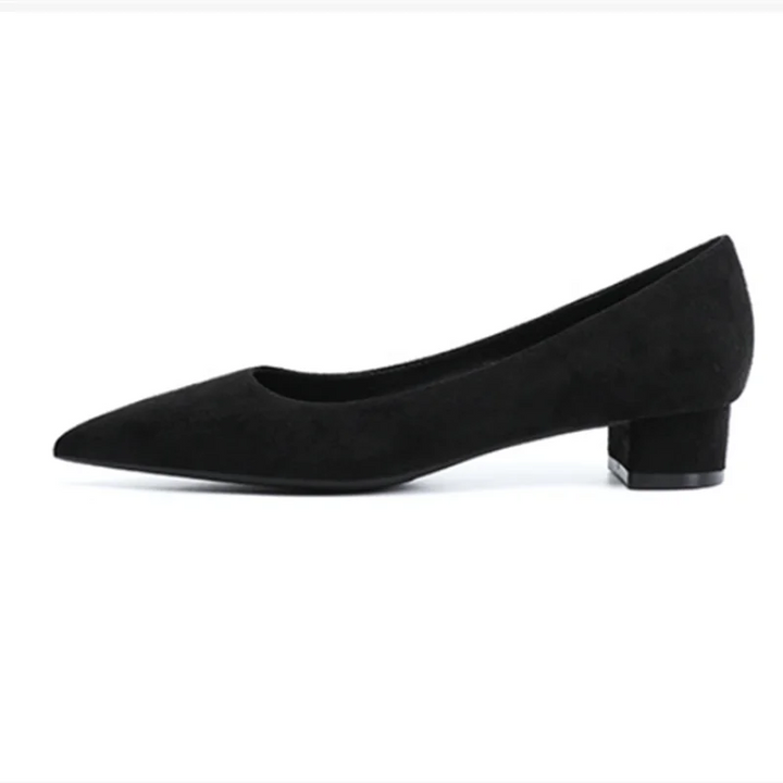Lady Flock | Elegante lage hakken voor vrouwen-Hakken-Calora-Zwart-34-Calora