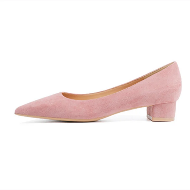 Lady Flock | Elegante lage hakken voor vrouwen-Hakken-Calora-Zwart-34-Calora