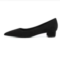 Lady Flock | Elegante lage hakken voor vrouwen-Hakken-Calora-Zwart-34-Calora