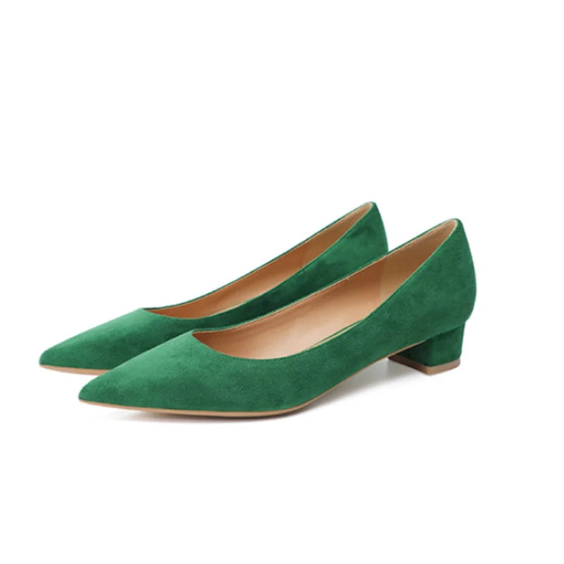 Lady Flock | Elegante lage hakken voor vrouwen-Hakken-Calora-Zwart-34-Calora