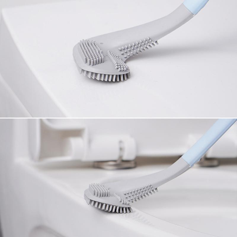 Lange Slimme Toiletborstel - Lastige Plekken Effectief Schoonmaken-Elektronica/Gadgets-Calora-Groen-Calora