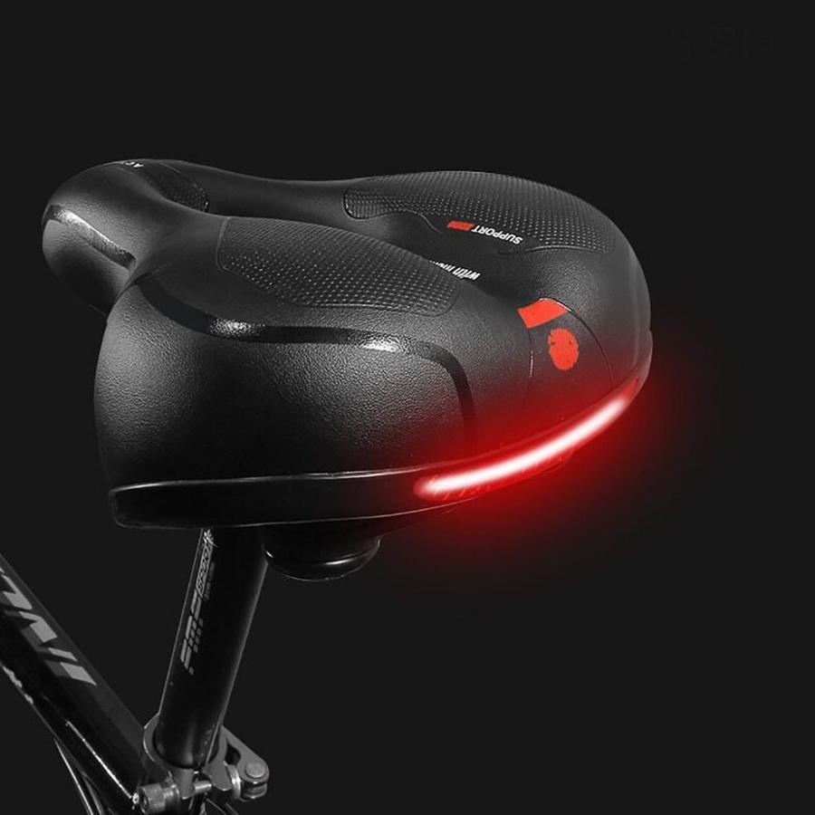 LEVIT BIKES | Ergonomisch Fietszadel met schuimvulling en licht - Universeel-Elektronica/Gadgets-Calora-Calora