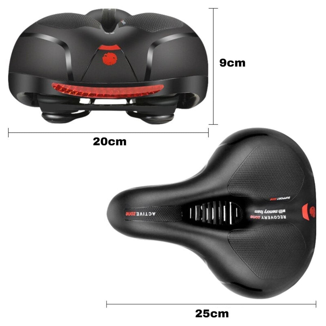 LEVIT BIKES | Ergonomisch Fietszadel met schuimvulling en licht - Universeel-Elektronica/Gadgets-Calora-Calora