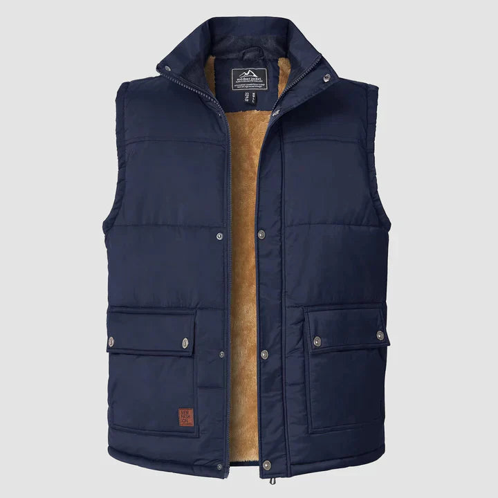 Liam | Warme Heren Bodywarmer-Bodywarmers-Calora-Marine-XS-Calora