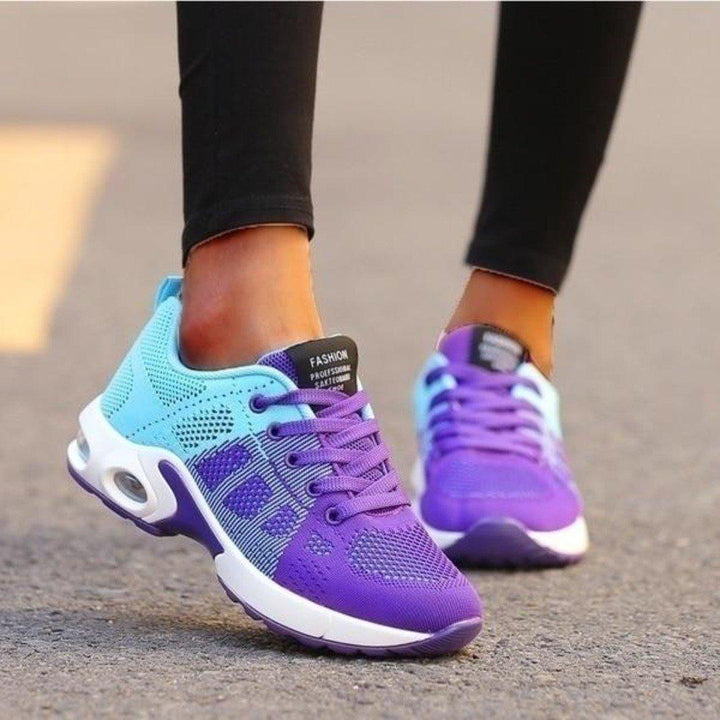 CALORA_ Lichte Sneakers voor Dames met Comfortabele Ondersteuning