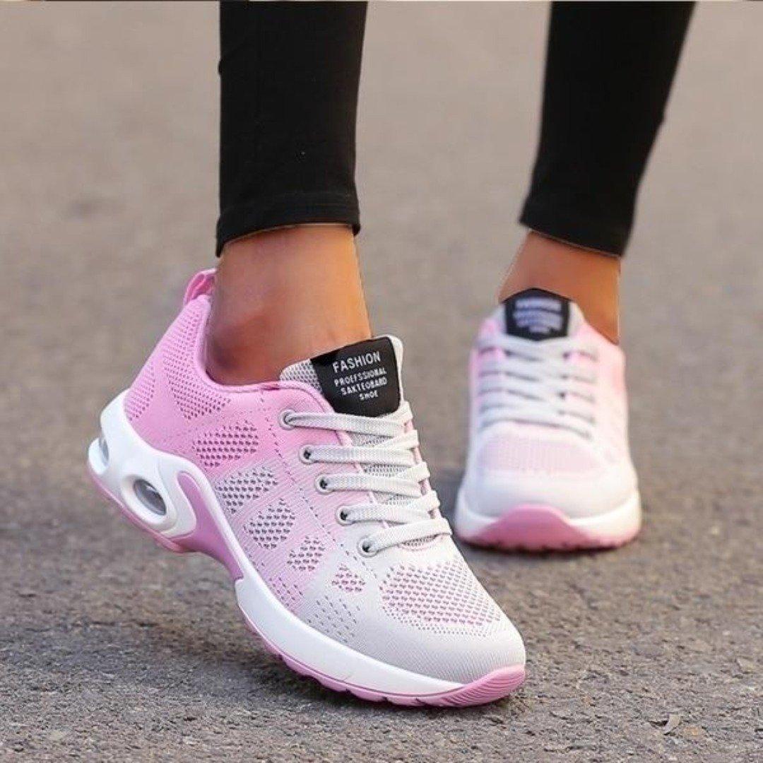 CALORA_ Lichte Sneakers voor Dames met Comfortabele Ondersteuning