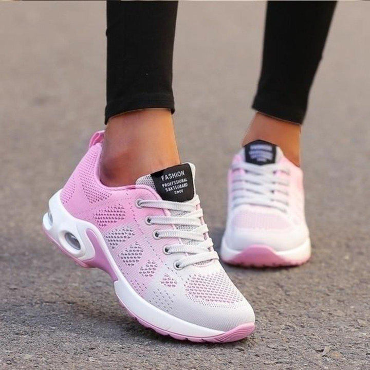 CALORA_ Lichte Sneakers voor Dames met Comfortabele Ondersteuning