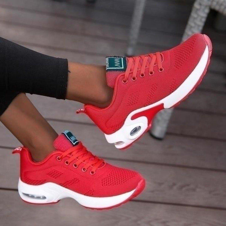 CALORA_ Lichte Sneakers voor Dames met Comfortabele Ondersteuning
