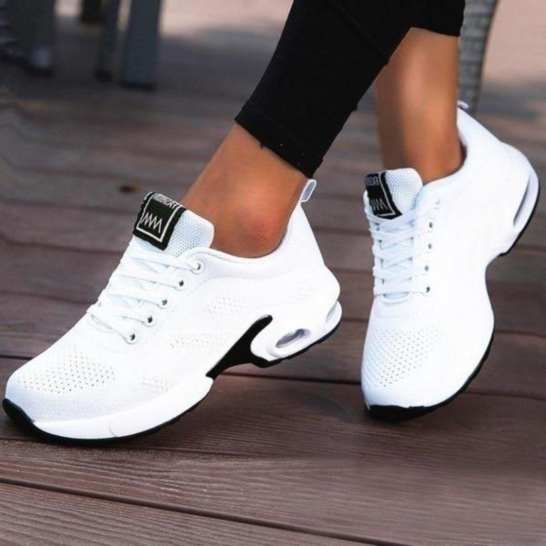 CALORA_ Lichte Sneakers voor Dames met Comfortabele Ondersteuning