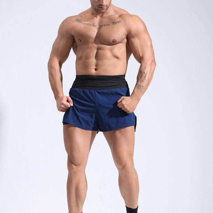 CALORA_ Lichte Sneldrogende Sport Shorts voor Mannen - Ideaal voor Hardlopen en Fitness