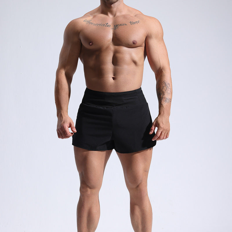 CALORA_ Lichte Sneldrogende Sport Shorts voor Mannen - Ideaal voor Hardlopen en Fitness