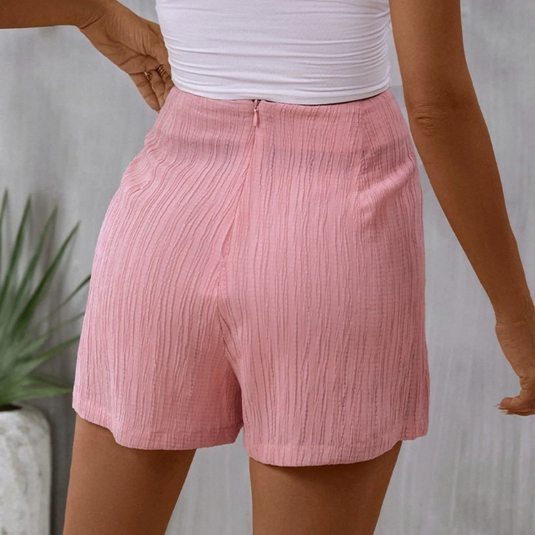 Lichtgewicht Dames Korte Broek – Luchtig Katoen met Elastische Tailleband-Korte Broeken-Calora-S-Calora
