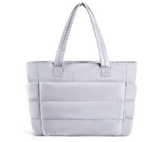 CALORA_ Lichtgewicht Katoenen Handtas voor Dames - Perfect voor Reis, Werk, Strand en Sport