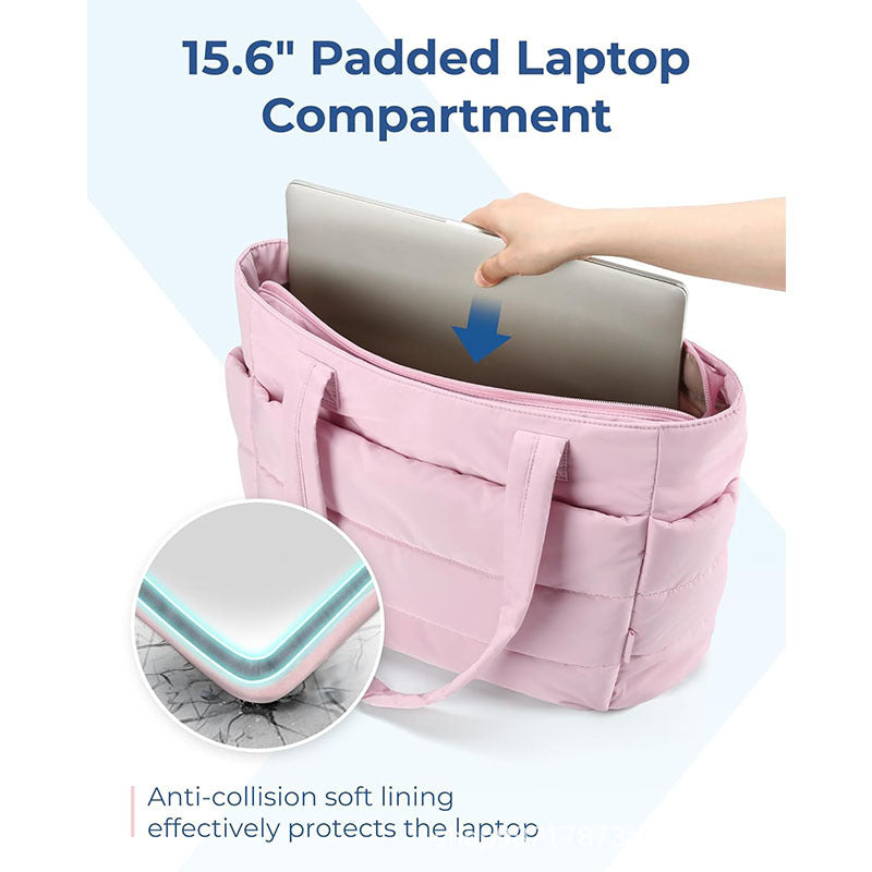 CALORA_ Lichtgewicht Katoenen Handtas voor Dames - Perfect voor Reis, Werk, Strand en Sport