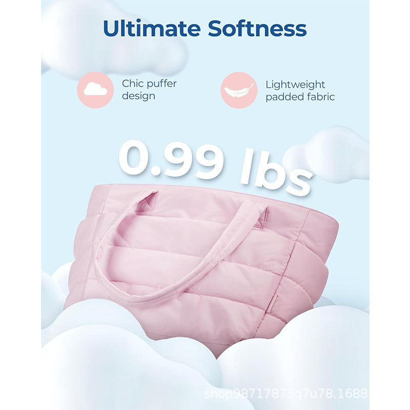 CALORA_ Lichtgewicht Katoenen Handtas voor Dames - Perfect voor Reis, Werk, Strand en Sport