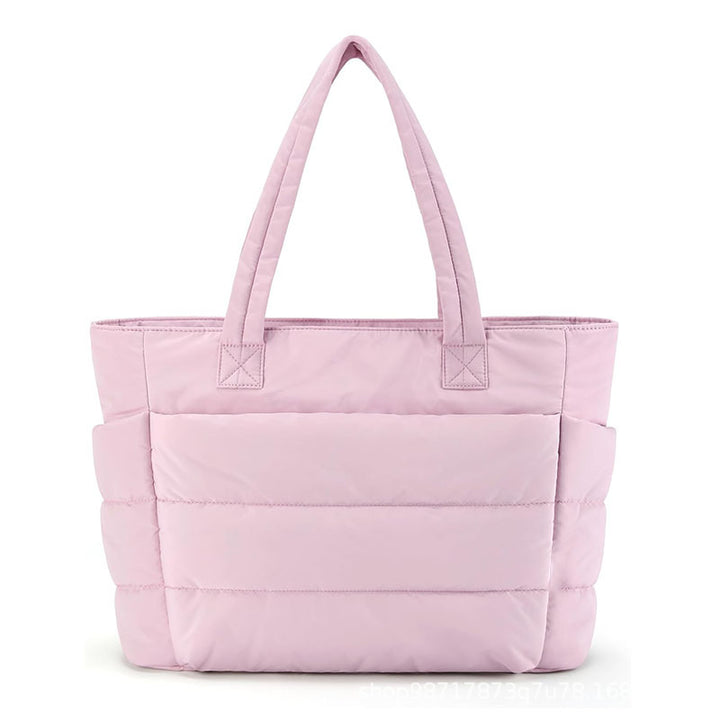 CALORA_ Lichtgewicht Katoenen Handtas voor Dames - Perfect voor Reis, Werk, Strand en Sport