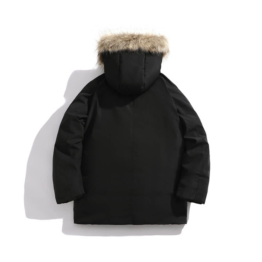 CALORA_ Linor | Winterjas met Bont Capuchon voor Heren