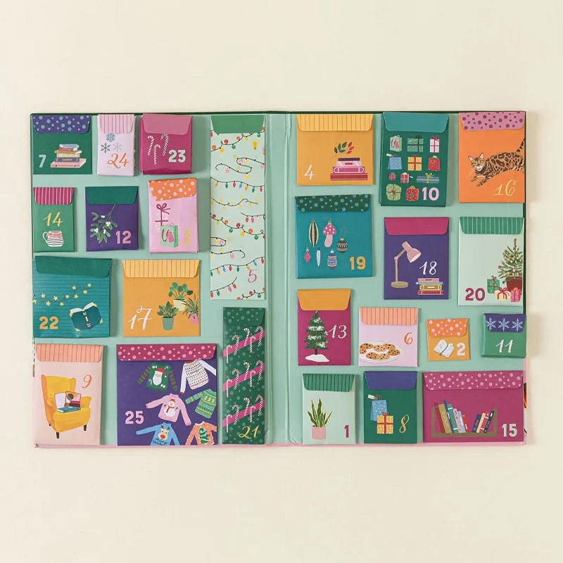 CALORA_ Literaire Adventskalender voor Boekenliefhebbers met 25 Verrassingen