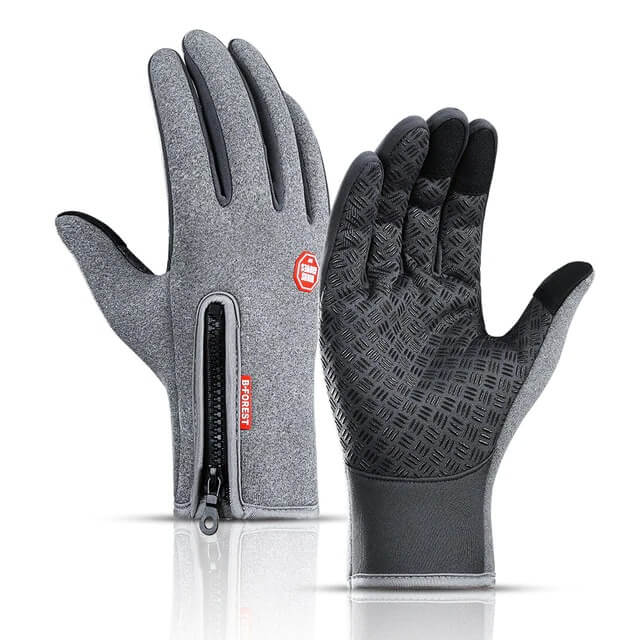 Lodi | Thermo Waterdichte Touchscreen Handschoenen-Handschoenen-Calora-S-Grijs-Calora