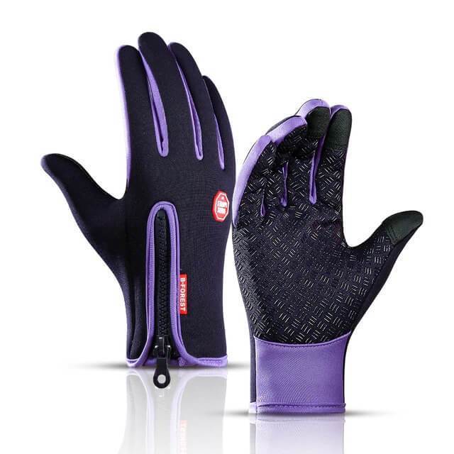 Lodi | Thermo Waterdichte Touchscreen Handschoenen-Handschoenen-Calora-S-Paars-Calora