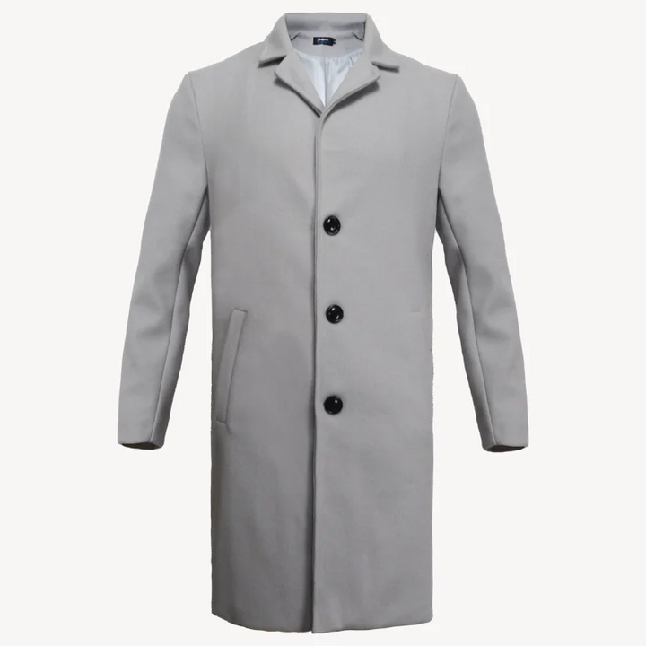 Lucas | Middellange Casual Herfst- en Winterjas voor heren-Zomer Jassen-Calora-Zwart-M-Calora