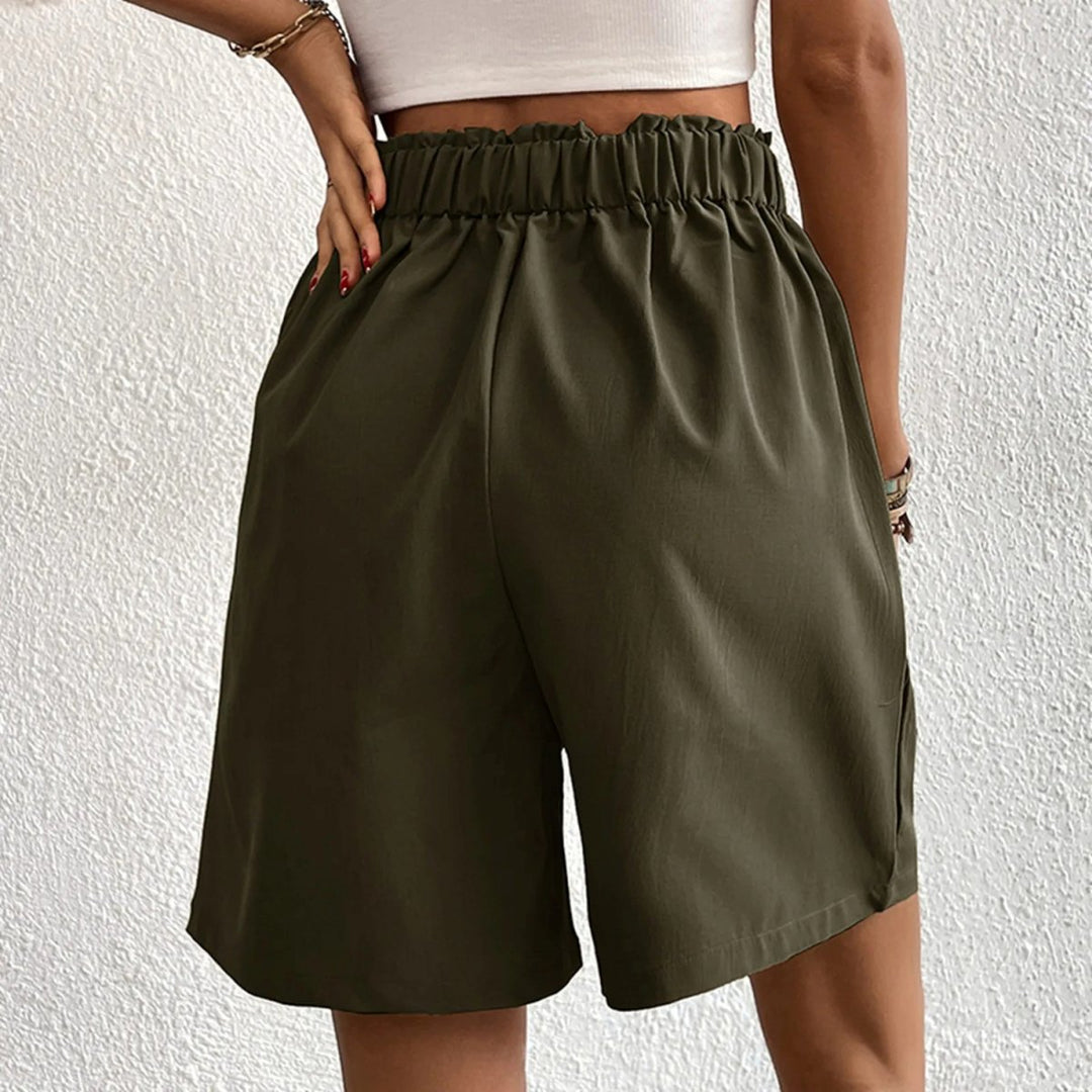 Luchtige Roze Korte Broek voor Dames – Elegant en Zomers-Korte Broeken-Calora-Roze-S-Calora