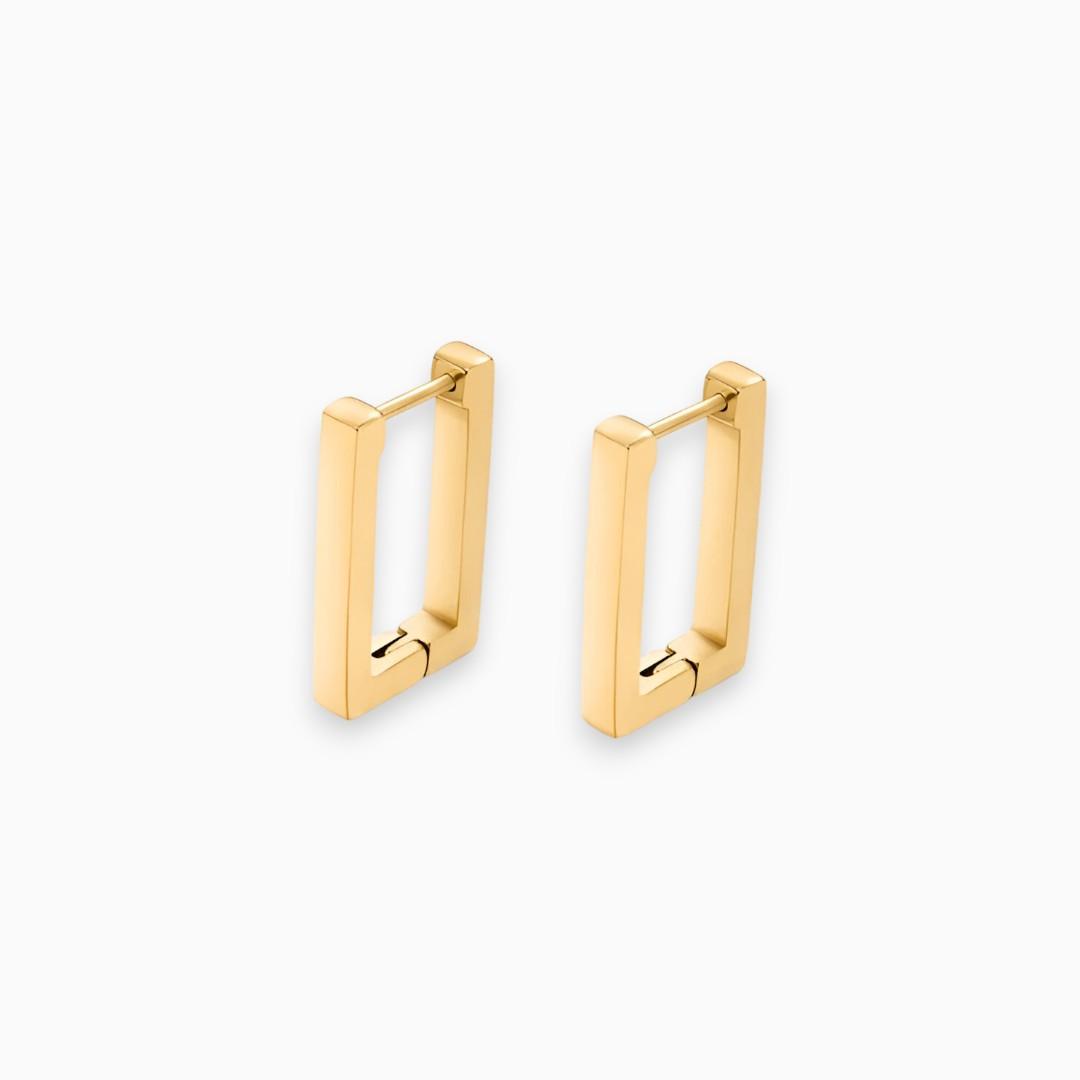 Lumina | Golden Grace Oorbellen in 18K Vergulde Luxe-Oorbellen-Calora-Calora
