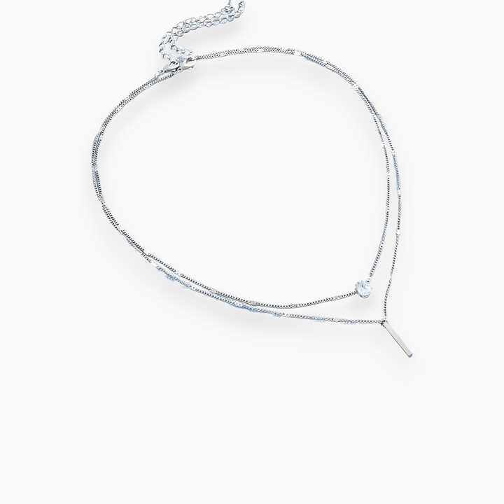 Luna | Luxe Stralende Raster Ketting-Kettingen-Calora-Goud-Calora