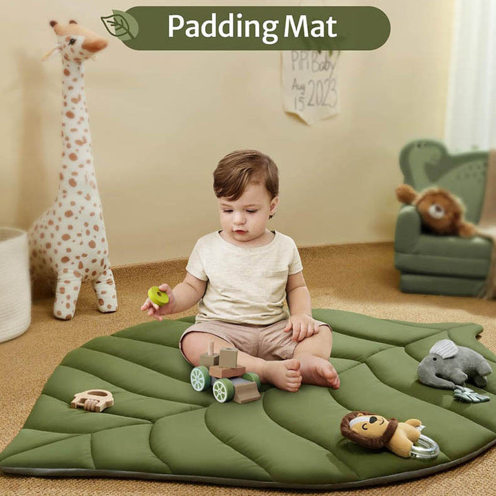 CALORA_ Luxe Jungle Educatie Speelkleed voor Baby's - Opvouwbaar Verdikt Kruipmat - 0 tot 3 jaar