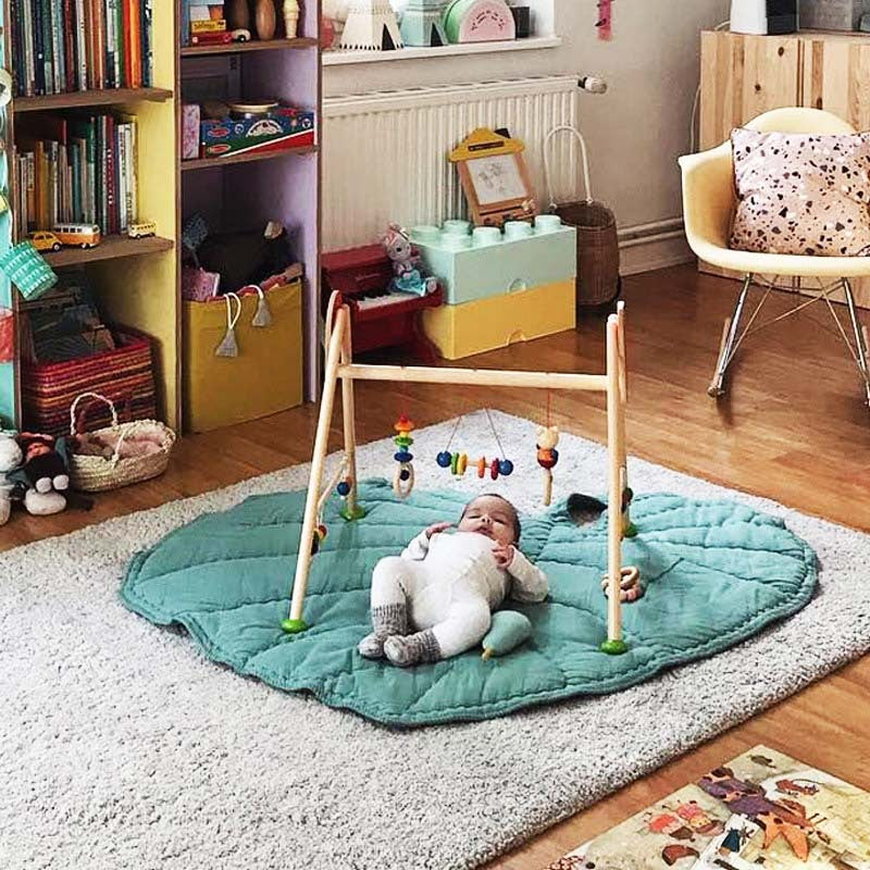 CALORA_ Luxe Jungle Educatie Speelkleed voor Baby's - Opvouwbaar Verdikt Kruipmat - 0 tot 3 jaar