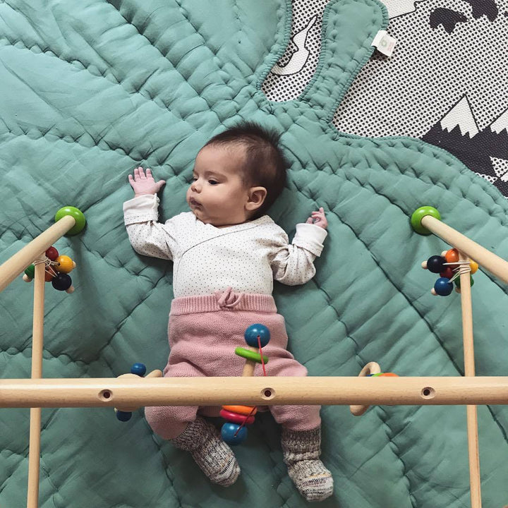 CALORA_ Luxe Jungle Educatie Speelkleed voor Baby's - Opvouwbaar Verdikt Kruipmat - 0 tot 3 jaar