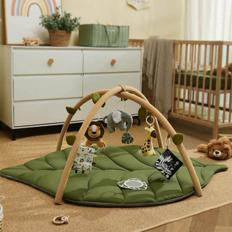 CALORA_ Luxe Jungle Educatie Speelkleed voor Baby's - Opvouwbaar Verdikt Kruipmat - 0 tot 3 jaar