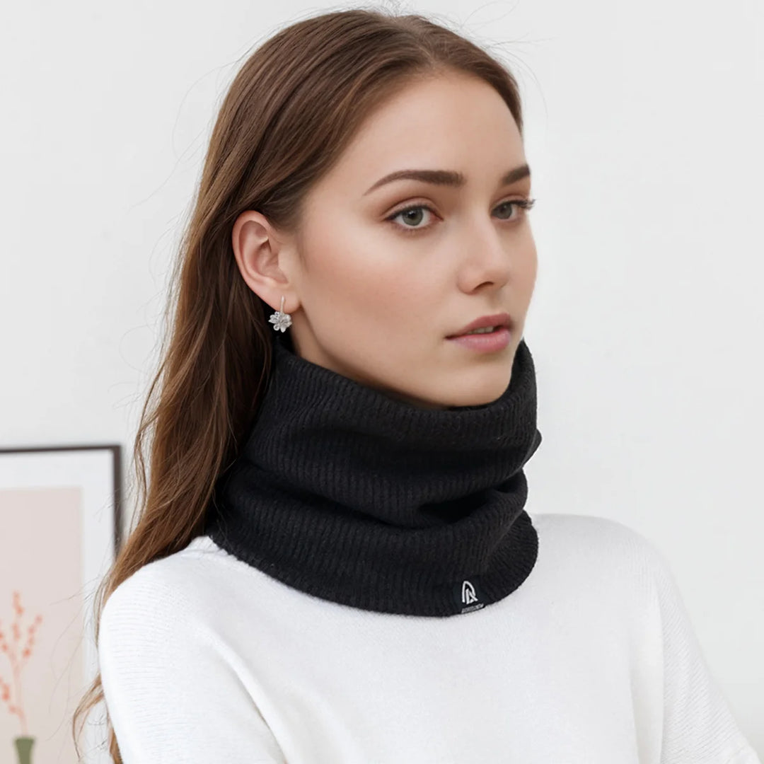 Luxe Zachte & Warme Winter Nek Warmer Sjaal-Home Decor-Calora-Zwart-Calora