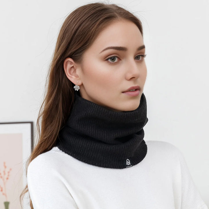 Luxe Zachte & Warme Winter Nek Warmer Sjaal-Home Decor-Calora-Zwart-Calora