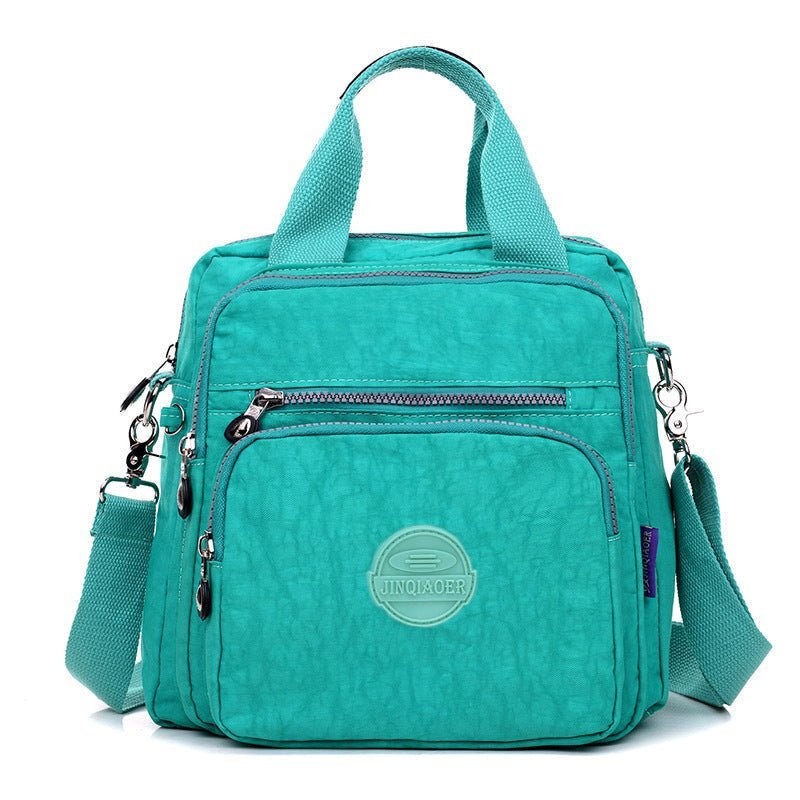 Lyssia | 4-In-1 Heup Rugzak Tas-Schoudertassen-Calora-Blauw Groen-Calora