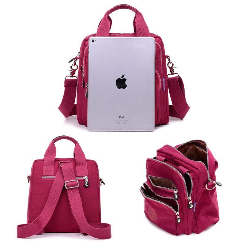 Lyssia | 4-In-1 Heup Rugzak Tas-Schoudertassen-Calora-Fuchsia-Calora