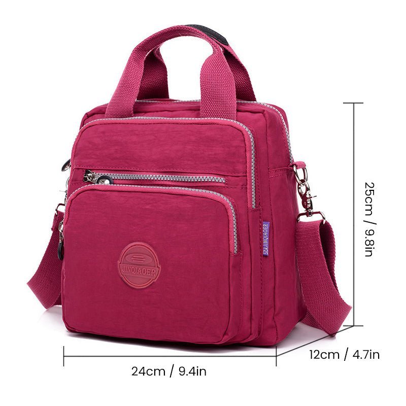 Lyssia | 4-In-1 Heup Rugzak Tas-Schoudertassen-Calora-Fuchsia-Calora