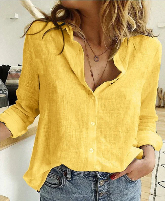 CALORA_ Marado | Luchtige Casual Blouse