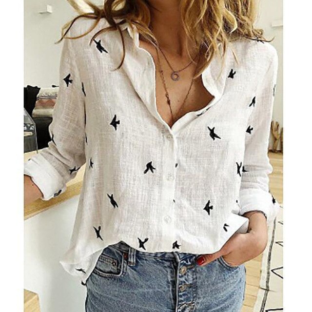 CALORA_ Marado | Luchtige Casual Blouse