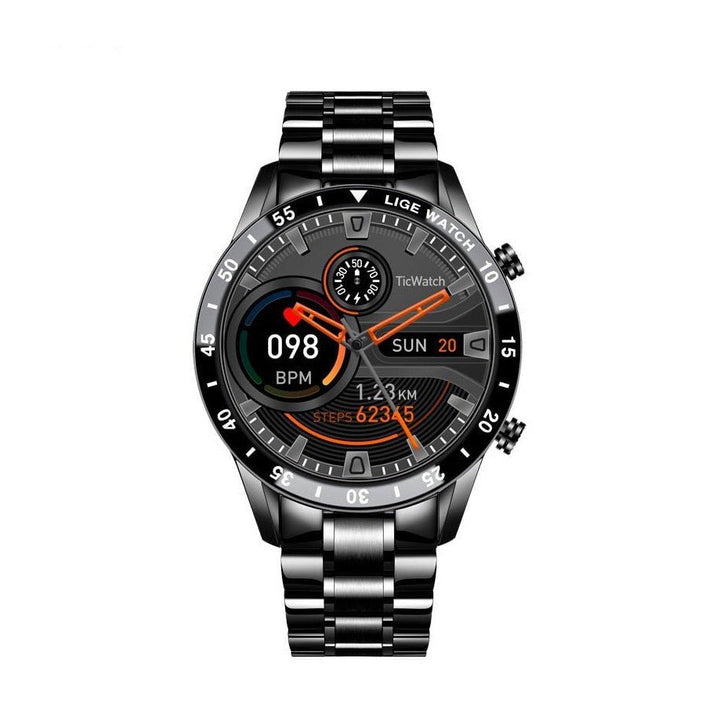 Marcellus | Luxe Mannen Smarthorloge-Horloges-Calora-Zwart-Calora