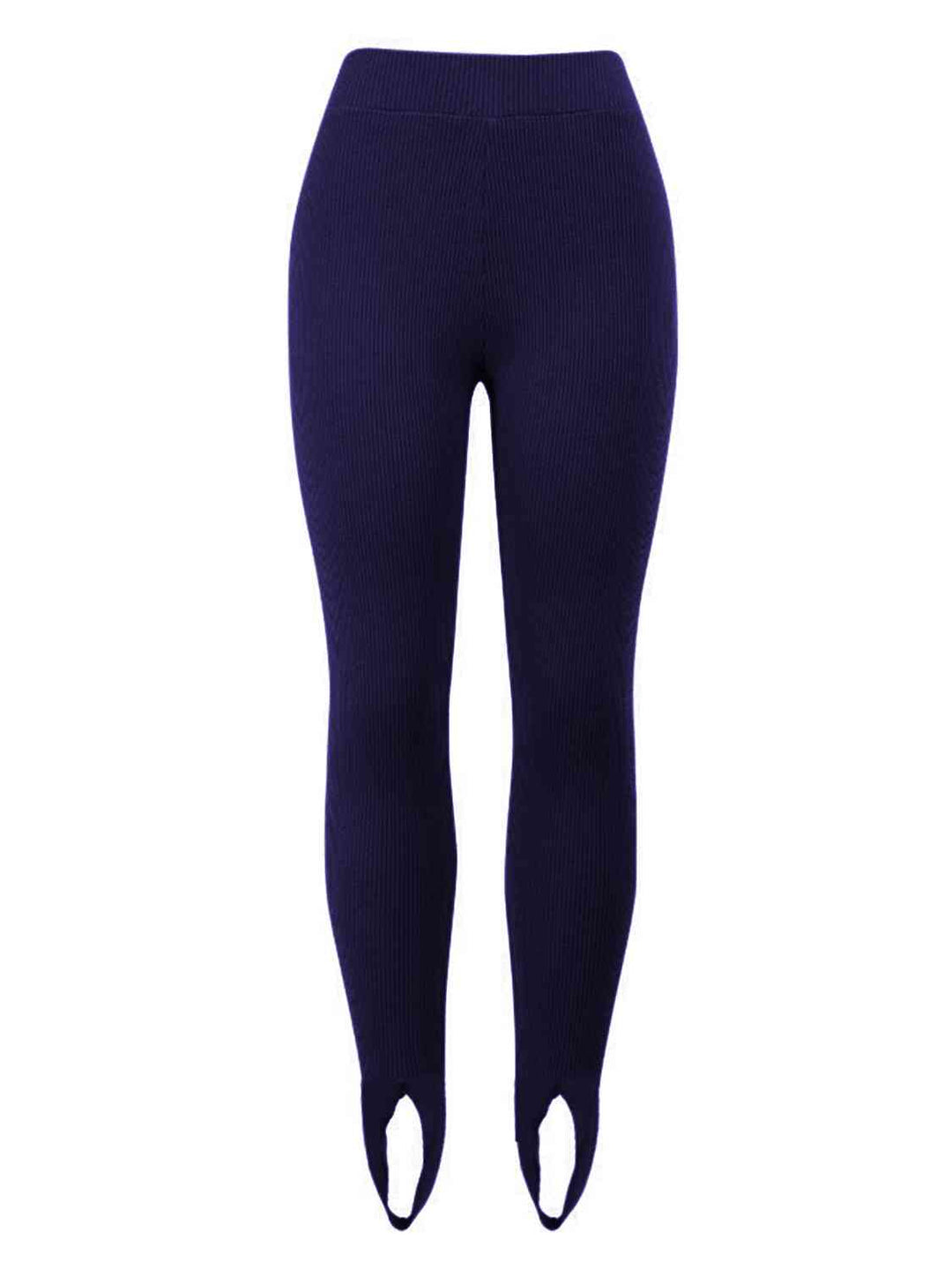 Marelle | Geribbelde Midden Taille Leggings-Sportkleding & Accessoires-Calora-Bruin-S-Calora