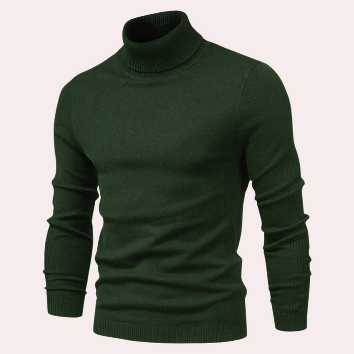 CALORA_ Mateo - Casual Heren Coltrui in Marineblauw, Grijs en Donkerrood
