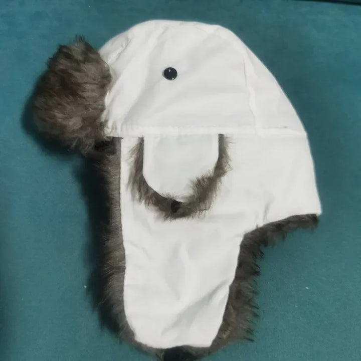 Men's Women's Winter Soviet Lei Feng Hats Outdoor Russian Ushanka Bomber Hat Thicken Windproof Fur Earflap Cap-Petten-Calora-1-One Size-Calora