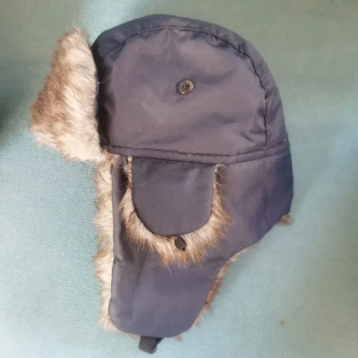 Men's Women's Winter Soviet Lei Feng Hats Outdoor Russian Ushanka Bomber Hat Thicken Windproof Fur Earflap Cap-Petten-Calora-2-One Size-Calora