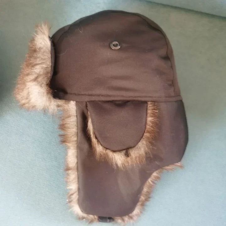 Men's Women's Winter Soviet Lei Feng Hats Outdoor Russian Ushanka Bomber Hat Thicken Windproof Fur Earflap Cap-Petten-Calora-4-One Size-Calora