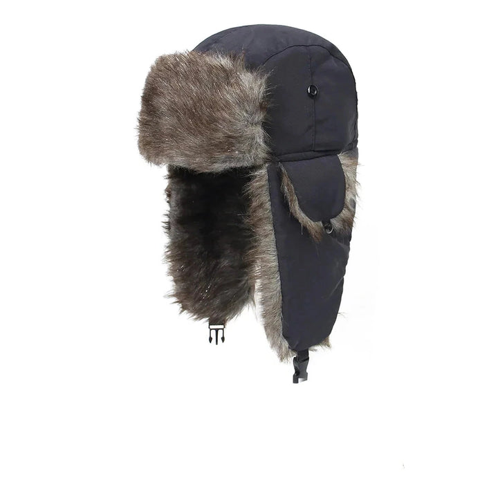 Men's Women's Winter Soviet Lei Feng Hats Outdoor Russian Ushanka Bomber Hat Thicken Windproof Fur Earflap Cap-Petten-Calora-7-One Size-Calora